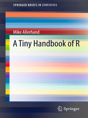 cover image of A Tiny Handbook of R